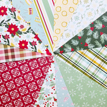 Load image into Gallery viewer, Catherine Pooler - 12x12 Patterned Paper - Partridge in a Pear Tree. This paper features whimsical patterns and prints inspired by the classic song. Enjoy designs that highlight drums, golden rings, and of course, a partridge in a pear tree! Available at Embellish Away located in Bowmanville Ontario Canada.
