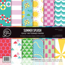 將圖片載入圖庫檢視器 Catherine Pooler - 12x12 Patterned Paper - Summer Splash. Available at Embellish Away located in Bowmanville Ontario Canada.
