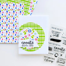 Cargar imagen en el visor de la galería, Catherine Pooler - 6x6 Patterned Paper - Into Prints. Available at Embellish Away located in Bowmanville Ontario Canada. Example by brand ambassador.
