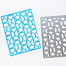 Charger l'image dans la galerie, Catherine Pooler - Cover Plate Die - Doo Wop. This funky geometric cover plate die will have you singing a little doo wop ditty! The Doo Wop Cover Plate Die features a rotating pattern of half circles and shapes that bring the retro vibes. Available at Embellish Away located in Bowmanville Ontario Canada.
