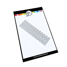 Charger l'image dans la galerie, Catherine Pooler - Die - White Picket Fence. This gorgeous White Picket Fence Die helps complete the scene for so many of your cards. Available at Embellish Away located in Bowmanville Ontario Canada.
