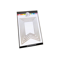 將圖片載入圖庫檢視器 Catherine Pooler - Dies - Nested Stitched Banner. Includes four sizes of nesting banners, each with charming stitched details. You can even punch a hole and use these versatile dies as a base for gift tags. Available at Embellish Away located in Bowmanville Ontario Canada.
