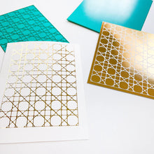 Charger l'image dans la galerie, Catherine Pooler - Hot Foil Plate - Large Rectangle. Using the negative pieces from your previously foiled images, you can transfer the rest of the foil to a card layer with this solid plate. Available at Embellish Away located in Bowmanville Ontario Canada. Example by brand ambassador.
