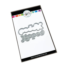 Load image into Gallery viewer, Catherine Pooler - Layered Word Dies - Yippee. Add excitement to your next creation with the Yippee Layered Word Die. This die comes with individual letters that can be used alone on or over the background layer for more color and interest. Available at Embellish Away located in Bowmanville Ontario Canada.
