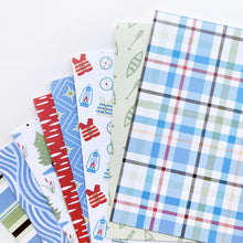 Charger l'image dans la galerie, Catherine Pooler - Patterned Paper - Canoe with You. Plaid print, a timeless touch. Available at Embellish Away located in Bowmanville Ontario Canada.
