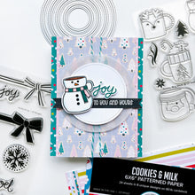 Load image into Gallery viewer, Catherine Pooler - Patterned Paper - Cookies &amp; Milk. Don't forget to leave out the Cookies &amp; Milk for Santa! The Cookies &amp; Milk Patterned Paper pack is a sweet mix of holiday patterns and prints. Available at Embellish Away located in Bowmanville Ontario Canada. Example by brand ambassador.
