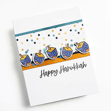 Charger l'image dans la galerie, Catherine Pooler - Patterned Paper - Eight Nights. Create gorgeous Hanukkah cards and paper projects with the Eight Nights Patterned Paper. Traditional colors of Whipped Honey, Shea Butter, Sauna, Tranquil, On the Lake, Juniper Mist, Rose Petals &amp; Sage. Available at Embellish Away located in Bowmanville Ontario Canada. Example by brand ambassador.
