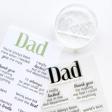 將圖片載入圖庫檢視器 Catherine Pooler - Sentiment Stamps - Inside Out for Dad. Available at Embellish Away located in Bowmanville Ontario Canada. Example by Catherine Pooler Designs Brand Ambassador.
