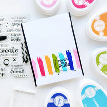 Load image into Gallery viewer, Catherine Pooler - Sentiments Stamp - Into Ink. Available at Embellish Away located in Bowmanville Ontario Canada. Example by brand ambassador.
