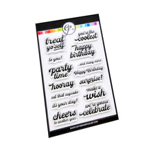 Charger l'image dans la galerie, Catherine Pooler - Sentiments Stamp &amp; Die Set - Birthday Banter. Available at Embellish Away located in Bowmanville Ontario Canada.

