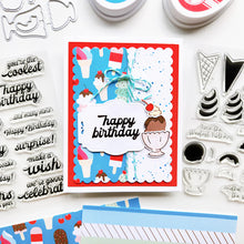 Charger l'image dans la galerie, Catherine Pooler - Sentiments Stamp &amp; Die Set - Birthday Banter. Available at Embellish Away located in Bowmanville Ontario Canada. Example by brand ambassador.
