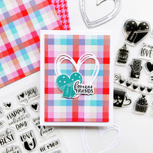 Load image into Gallery viewer, Catherine Pooler - Sentiments Stamp &amp; Die Set - More Amor. Available at Embellish Away located in Bowmanville Ontario Canada. Example by brand ambassador.
