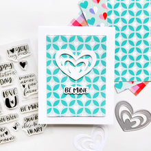 Load image into Gallery viewer, Catherine Pooler - Sentiments Stamp &amp; Die Set - More Amor. Available at Embellish Away located in Bowmanville Ontario Canada. Example by brand ambassador.
