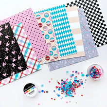 Cargar imagen en el visor de la galería, Catherine Pooler - Sequin Mix - Milwaukee. Teal, red and pink with loads of sparkle and mirror pops...the Milwaukee Sequin Mix is ready to make "happy days"! Available at Embellish Away located in Bowmanville Ontario Canada.
