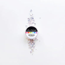 Load image into Gallery viewer, Catherine Pooler - Sequin Mix - Seychelles. White Ivory. Available at Embellish Away located in Bowmanville Ontario Canada.

