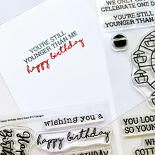 Load image into Gallery viewer, Catherine Pooler - Stamp &amp; Die Set - At the Fair. The icon of the fair coming to town is the Ferris Wheel. The At the Fair Stamp Set and coordinating dies features a Ferris Wheel stamp with a fill in for each car. Available at Embellish Away located in Bowmanville Ontario Canada. Example by brand ambassador.
