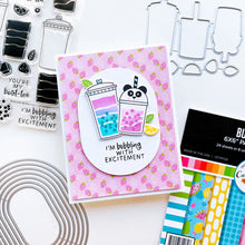 Cargar imagen en el visor de la galería, Catherine Pooler - Stamp &amp; Die Set - Boba with My Best-tea. Sharing a drink with a friend is a favorite past time. Create your own boba, smoothie, or special iced drink with the fun Boba with My Best-tea Stamp Set and coordinating dies. Available at Embellish Away located in Bowmanville Ontario Canada Example by brand ambassador.
