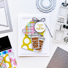 Cargar imagen en el visor de la galería, Catherine Pooler - Stamp &amp; Die Set - Boba with My Best-tea. Sharing a drink with a friend is a favorite past time. Create your own boba, smoothie, or special iced drink with the fun Boba with My Best-tea Stamp Set and coordinating dies. Available at Embellish Away located in Bowmanville Ontario Canada Example by brand ambassador.
