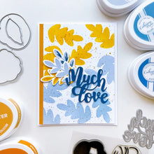 Load image into Gallery viewer, Catherine Pooler - Stamp &amp; Die Set - Perfect Peonies. Don't you love a sophisticated floral? The Perfect Peonies Stamp &amp; Die Set is a gorgeous, floral layering set. Available at Embellish Away located in Bowmanville Ontario Canada. Example by brand ambassador.
