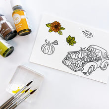 Cargar imagen en el visor de la galería, Catherine Pooler - Stamp - Pumpkin Pick-Up. Just need to the Stamp Set? Straight from the farm, the Pumpkin Pick-Up Stamp Set is the quintessential fall image! Available at Embellish Away located in Bowmanville Ontario Canada. Example by brand ambassador.
