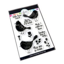 Load image into Gallery viewer, Catherine Pooler - Stamp &amp; Die Set - Quilted Birds. Who wouldn't love the sweet birds in the Quilted Birds Set? This set of patterned birds and flower stamps is perfect for any occasion. Available at Embellish Away located in Bowmanville Ontario Canada
