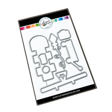 Load image into Gallery viewer, Catherine Pooler - Stamp &amp; Die Set - Recess. It's time for everybody's favorite subject-Recess! Grab the Recess Stamp Set and coordinating dies with all the essentials of nostalgic playground games like see-saw and hop scotch. Available at Embellish Away located in Bowmanville Ontario Canada.
