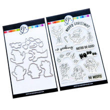 Load image into Gallery viewer, Catherine Pooler - Sentiments Stamp &amp; Die Set - Santa's Crew. Available at Embellish Away located in Bowmanville Ontario Canada.
