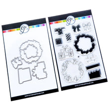 Load image into Gallery viewer, Catherine Pooler - Sentiments Stamp &amp; Die Set - Season's Peekings. Available at Embellish Away located in Bowmanville Ontario Canada.
