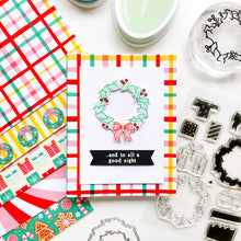 Load image into Gallery viewer, Catherine Pooler - Sentiments Stamp &amp; Die Set - Season's Peekings. Available at Embellish Away located in Bowmanville Ontario Canada. Example by Amanda at Catherine Pooler Designs.
