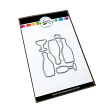 Load image into Gallery viewer, Catherine Pooler - Stamp &amp; Die Set - This Calls for Champagne. Time to celebrate and pop the bubbly! The This Calls for Champagne Stamp Set and Coordinating Dies are ready for a party any time of year. Available at Embellish Away located in Bowmanville Ontario Canada
