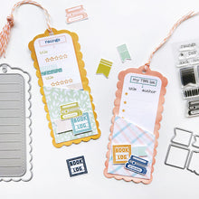 Load image into Gallery viewer, Catherine Pooler - Stamp &amp; Die Set - Track It. Available at Embellish Away located in Bowmanville Ontario Canada. Example by brand ambassador.
