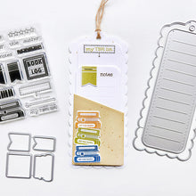 Load image into Gallery viewer, Catherine Pooler - Stamp &amp; Die Set - Track It. Available at Embellish Away located in Bowmanville Ontario Canada. Example by brand ambassador.
