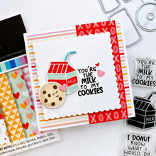 Load image into Gallery viewer, Catherine Pooler - Stamp &amp; Die Set - We Go Together. We go together like donuts and sprinkles! Ready for your cards and projects for Valentines Day, celebrating your bestie, or any day you want to let the one you love know you are "the perfect pair"! Available at Embellish Away located in Bowmanville Ontario Canada. Example by brand ambassador.
