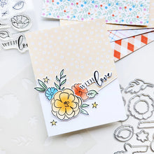 將圖片載入圖庫檢視器 Catherine Pooler - Stamp, Die &amp; Stencil - BUNDLE Set - With Love Floral. Available at Embellish Away located in Bowmanville Ontario Canada. Example by Catherine Pooler Designs.
