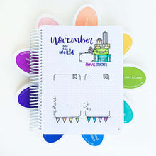 गैलरी व्यूवर में इमेज लोड करें, Catherine Pooler - Stencil - Weekly Ten. The Weekly Ten Stencil is a handy grid to cover both weekly layouts as well as other list pages you may need to put together. Available at Embellish Away located in Bowmanville Ontario Canada. Example by Catherine Pooler
