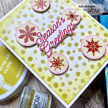 將圖片載入圖庫檢視器 Catherine Pooler - WOW - Special Color Embossing Glitter - Regular - With an Olive. Available at Embellish Away located in Bowmanville Ontario Canada. Card example by Aditi Mahajan.
