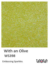 將圖片載入圖庫檢視器 Catherine Pooler - WOW - Special Color Embossing Glitter - Regular - With an Olive. Available at Embellish Away located in Bowmanville Ontario Canada.
