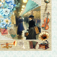 Load image into Gallery viewer, Ciao Bella - 12X12 Paper Pad - eastern Journey. Includes 8 Sheets. Available at Embellish Away located in Bowmanville Ontario Canada.
