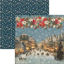 गैलरी व्यूवर में इमेज लोड करें, Ciao Bella - 12X12 Paper Pad - Merry &amp; Bright. Includes 12 Sheets. Available at Embellish Away located in Bowmanville Ontario Canada.
