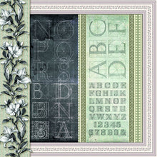 Load image into Gallery viewer, Ciao Bella - 12X12 Patterns Paper Pad - Typographic. Includes 8 Sheets. Available at Embellish Away located in Bowmanville Ontario Canada.
