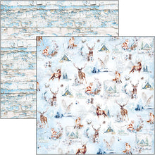 Load image into Gallery viewer, Ciao Bella - 12x12 Patterns Pad - 8 Sheets - Winter Journey. With beautiful snowy images the Winter Journey collection has a cool color palette of ice blue and white perfect for your Winter projects and greeting cards. Available at Embellish Away located in Bowmanville Ontario Canada
