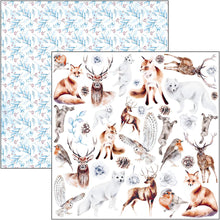 Load image into Gallery viewer, Ciao Bella - 12x12 Patterns Pad - 8 Sheets - Winter Journey. With beautiful snowy images the Winter Journey collection has a cool color palette of ice blue and white perfect for your Winter projects and greeting cards. Available at Embellish Away located in Bowmanville Ontario Canada
