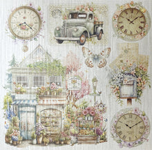 Cargar imagen en el visor de la galería, Ciao Bella - 6X6 Deluxe Paper - Pearl - Flower Shop. Includes 5 sheets. Available at Embellish Away located in Bowmanville Ontario Canada.
