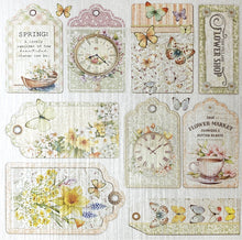 Cargar imagen en el visor de la galería, Ciao Bella - 6X6 Deluxe Paper - Pearl - Flower Shop. Includes 5 sheets. Available at Embellish Away located in Bowmanville Ontario Canada.
