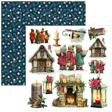 गैलरी व्यूवर में इमेज लोड करें, Ciao Bella - 6X6 Fussy Cut Pad - Merry &amp; Bright. Includes 24 Sheets. Available at Embellish Away located in Bowmanville Ontario Canada.
