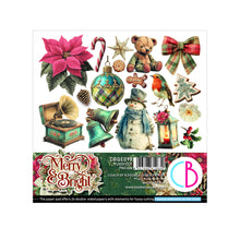 गैलरी व्यूवर में इमेज लोड करें, Ciao Bella - 6X6 Fussy Cut Pad - Merry &amp; Bright. Includes 24 Sheets. Available at Embellish Away located in Bowmanville Ontario Canada.

