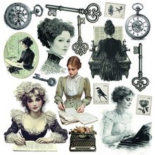 Load image into Gallery viewer, Ciao Bella - 6X6 Fussy Cut Pad - Typographic. Includes 24 Sheets. Available at Embellish Away located in Bowmanville Ontario Canada.
