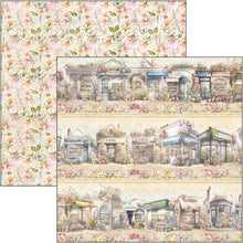 Cargar imagen en el visor de la galería, Ciao Bella - 8X8 Paper Pad - Flower Shop. Includes 12 sheets. Available at Embellish Away located in Bowmanville Ontario Canada.
