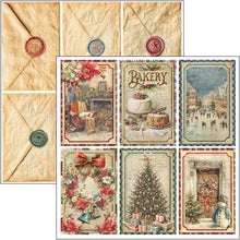गैलरी व्यूवर में इमेज लोड करें, Ciao Bella - 8X8 Paper Pad - Merry &amp; Bright. Includes 12 Sheets. Available at Embellish Away located in Bowmanville Ontario Canada.
