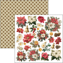 गैलरी व्यूवर में इमेज लोड करें, Ciao Bella - 8X8 Paper Pad - Merry &amp; Bright. Includes 12 Sheets. Available at Embellish Away located in Bowmanville Ontario Canada.
